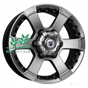 Диск K&K M56-оригинал (КС593) Дарк платинум 7x16/6x139,7 ET22 D107,1