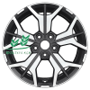 Диск Khomen Wheels KHW1715 (Teana/X-trail) Black-FP 7x17/5x114,3 ET45 D66,1
