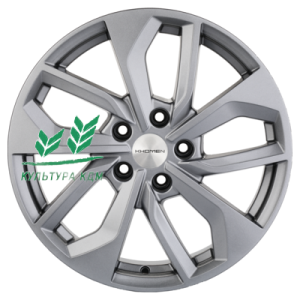 Диск Khomen Wheels KHW1703 (Kodiaq/Tiguan) G-Silver 7x17/5x112 ET40 D57,1
