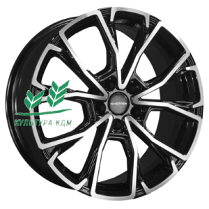 Диск Khomen Wheels KHW1907 (Exeed VX/TXL) Black-FP 7.5x19/5x108 ET36 D65,1