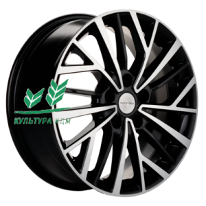 Диск Khomen Wheels KHW1717 (Evolute i-Joy) Black-FP 7x17/5x110 ET40 D67,1