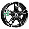Диск K&K Солар (КС875) Алмаз черный SK 7x17/4x100 ET45 D60,1