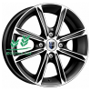 Диск K&K Флэш (КС698) Алмаз черный 5x14/4x98 ET35 D58,5