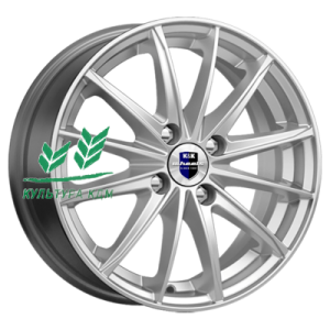 Диск K&K Пойнт Бланк (KC884) Сильвер SK 6x15/4x100 ET45 D67,1