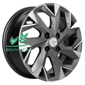 Диск Khomen Wheels KHW1508 (Vesta) Gray-FP 6x15/4x100 ET50 D60,1