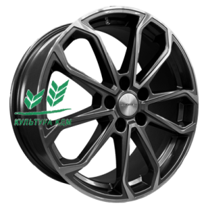 Диск Khomen Wheels KHW1816 (Chery Tiggo 7 (Pro/Pro Max)) Gray-FP 7x18/5x108 ET33 D60,1