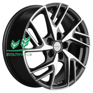 Диск Khomen Wheels KHW1722 (Coolray) Gray-FP 6.5x17/5x114,3 ET45 D54,1