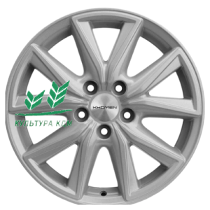 Диск Khomen Wheels KHW1706 (RAV4) F-Silver 7x17/5x114,3 ET39 D60,1
