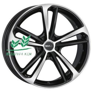 Диск MAK Nurburg Black mirror 9.5x21/5x112 ET25 D66,45