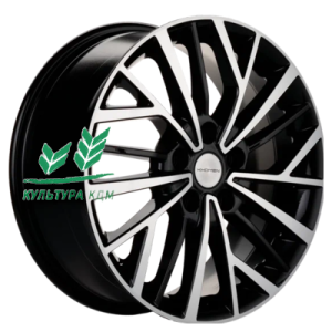 Диск Khomen Wheels KHW1717 (Sportage) Black-FP 7x17/5x114,3 ET48,5 D67,1