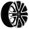 Диск Khomen Wheels KHW1805 (Fortuner/Hilux) Black-FP 7.5x18/6x139,7 ET30 D106,1