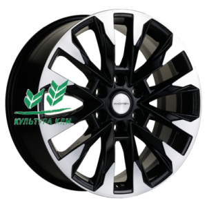 Диск Khomen Wheels KHW2010 (LC Prado) Black-FP 8x20/6x139,7 ET25 D106,1
