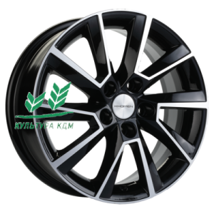Диск Khomen Wheels KHW1507 (Rapid/Fabia) Black-FP 6x15/5x100 ET38 D57,1