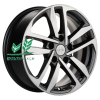 Диск Khomen Wheels KHW1612 (Fluence/Juke) Gray-FP 6.5x16/5x114,3 ET47 D66,1