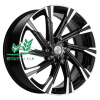 Диск Khomen Wheels KHW1901 (Chery Tiggo 8) Black-FP 7.5x19/5x108 ET47 D60,1