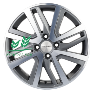 Диск Khomen Wheels KHW1609 (Stepway) Gray-FP 6x16/4x100 ET37 D60,1