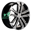 Диск Khomen Wheels KHW1803 (Chery Tiggo 3/Tiggo 3 Pro) Black-FP 7x18/5x108 ET45 D60,1