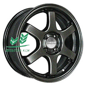 Диск СКАД Киото (КЛ249) Графит 6x15/4x100 ET46 D54,1