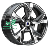 Диск K&K Кайан (КС1012) Алмаз черный 7.5x18/5x114,3 ET38 D67,1