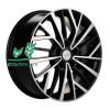 Диск Khomen Wheels KHW1717 (Kodiaq/Tiguan) Black-FP 7x17/5x112 ET40 D57,1