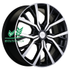 Диск Khomen Wheels KHW1806 (Chery Tiggo 3/Tiggo 3 Pro) Black-FP 7x18/5x108 ET45 D60,1