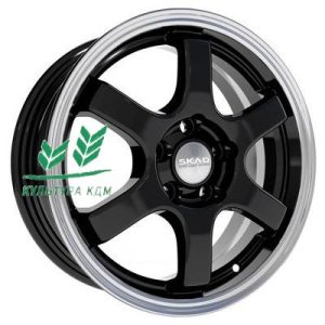 Диск СКАД Киото (КЛ249) Антрацит-алмаз 6x15/4x100 ET40 D60,1