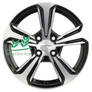 Диск Khomen Wheels KHW1502 (Vesta) Black-FP 6x15/4x100 ET50 D60,1