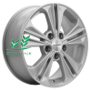 Диск Khomen Wheels KHW1603 (Soul) F-Silver 6x16/5x114,3 ET47 D67,1