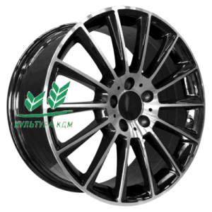 Диск PDW 5459 Gloss Black Machine Face 8x18/5x112 ET43 D66,6