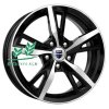 Диск K&K Фишт (КС690) Алмаз черный 6.5x16/5x114,3 ET43 D67,1