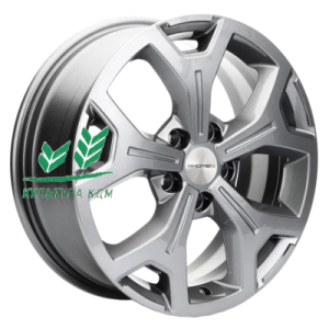 Диск Khomen Wheels KHW1710 (Chery Tiggo/Tiggo 7 Pro) Gray 6.5x17/5x108 ET33 D60,1