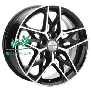 Диск Khomen Wheels KHW1709 (Evolute i-Joy) Black-FP 7x17/5x110 ET40 D67,1