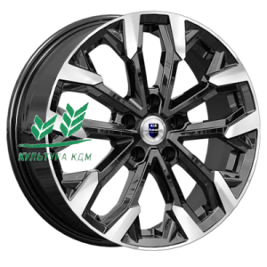 Диск K&K Морейн (КС1046) Алмаз черный 6.5x17/5x100 ET38 D57,1