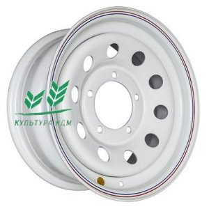 Диск Off-Road Wheels УАЗ Белый 7x15/5x139,7 ET-19 D110