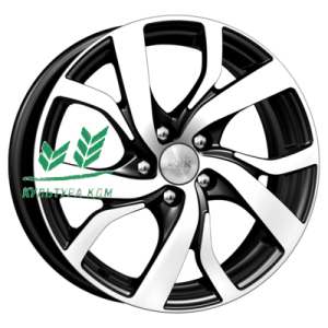 Диск K&K Палермо-оригинал (КС607) Алмаз черный 6.5x16/5x114,3 ET45 D60,1