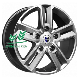 Диск K&K Backfire (КС763M) Дарк платинум 8x18/5x114,3 ET40 D67,1