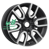 Диск Khomen Wheels KHW1723 (Pajero) Black-FP 8x17/6x139,7 ET46 D67,1