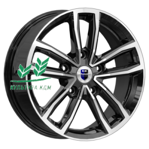 Диск K&K Каланг (КС1086) Алмаз черный 6.5x17/5x114,3 ET38 D67,1