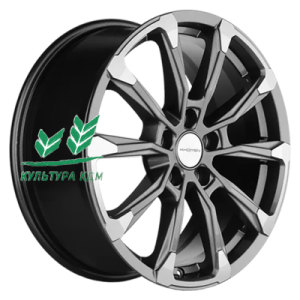 Диск Khomen Wheels KHW1808 (Jolion) Gray-FP 7.5x18/5x114,3 ET37 D66,5