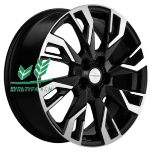 Диск Khomen Wheels KHW1809 (OMODA C5) Black-FP 7x18/5x108 ET33 D60,1