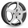Диск Xtrike X-103 BK/FP 5,5x14/4x108 ET43 D63,35
