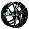 Диск Khomen Wheels KHW1722 (Coolray) Black-FP 6.5x17/5x114,3 ET45 D54,1