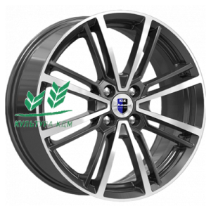 Диск K&K Эрфурт (КС898) Алмаз черный 7x17/5x114,3 ET40 D67,1
