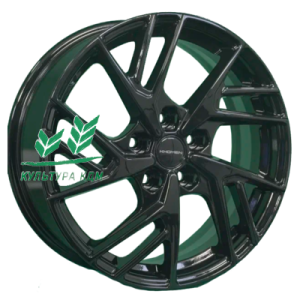 Диск Khomen Wheels KHW1722 (Coolray) Black 6.5x17/5x114,3 ET45 D54,1