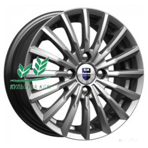 Диск K&K Акцент-оригинал (КС641) Дарк платинум 5.5x14/4x100 ET39 D56,6