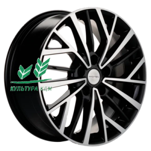 Диск Khomen Wheels KHW1717 (Teana/X-trail) Black-FP 7x17/5x114,3 ET45 D66,1