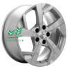 Диск Khomen Wheels KHW1712 (Jac/Москвич 3) F-Silver 7x17/5x108 ET40 D54,1