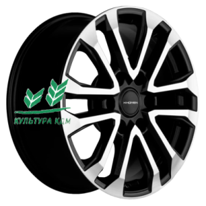 Диск Khomen Wheels KHW1805 (Mazda BT50) Black-FP 7.5x18/6x139,7 ET45 D93,1