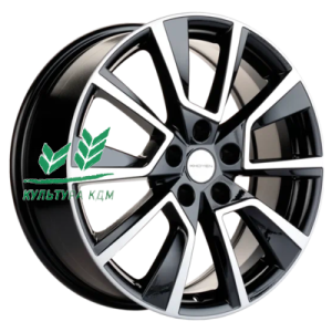 Диск Khomen Wheels KHW1802 (Qashqai) Black-FP 7x18/5x114,3 ET40 D66,1