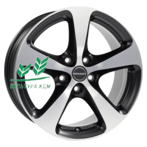 Диск Borbet CC Black Polished Glossy 7x16/5x115 ET40 D70,1